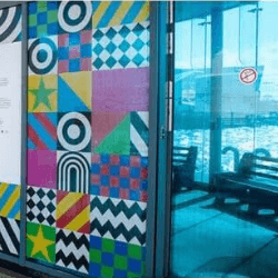 one way vision printing
